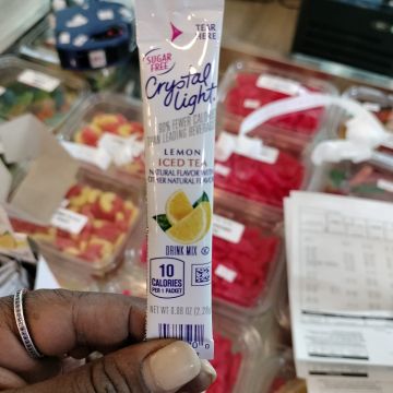 crystal light iced tea