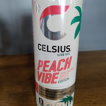 Celsius Peach Vibe 12oz