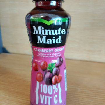 Minute Maid Cranberry Grape 12oz
