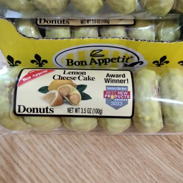 BON APPETIT Lemon Cheese Cake Donuts