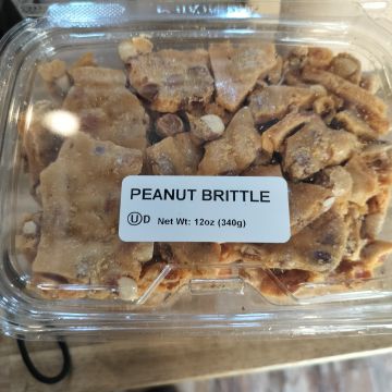 TUB PEANUT BRITTLE 