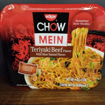 nissin Chow Mein teriyaki beef 